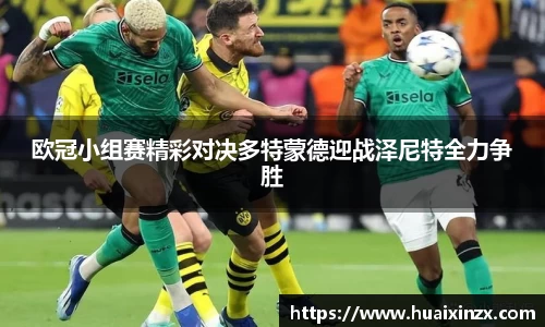 欧冠小组赛精彩对决多特蒙德迎战泽尼特全力争胜